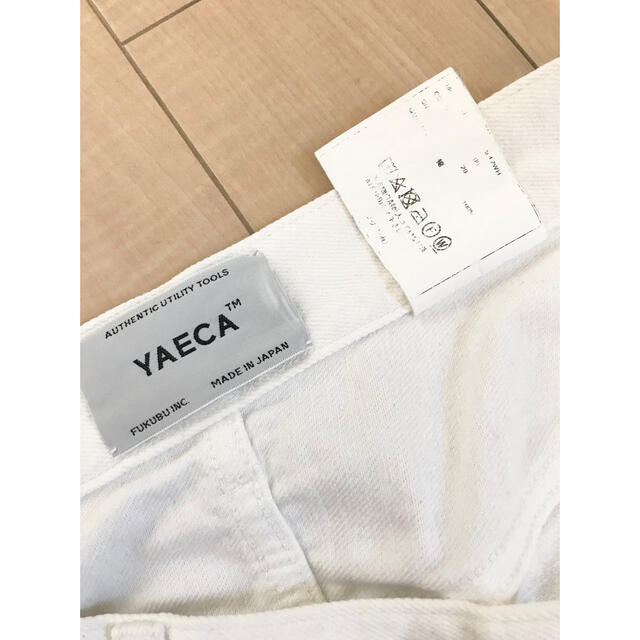 YAECA(ヤエカ)のYAECA ヤエカ ワイドテーパード デニム 29 レディースのパンツ(デニム/ジーンズ)の商品写真