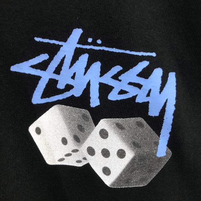 STUSSY(ステューシー)の【新品】【両面プリント】ステューシー ダイス Tシャツ XL ブラック メンズのトップス(Tシャツ/カットソー(半袖/袖なし))の商品写真