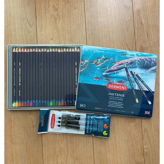 水彩色鉛筆　インクテンス エンタメ/ホビーのアート用品(色鉛筆)の商品写真