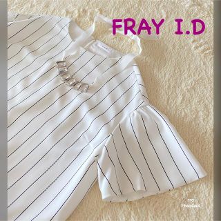 フレイアイディー(FRAY I.D)の新品✦︎フレイアイディー❤︎チュニック ワンピース❤︎ビジュー(チュニック)