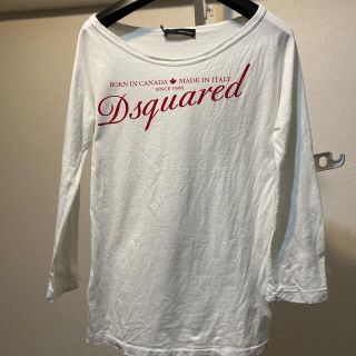 ディースクエアード(DSQUARED2)のDSQUARED2 ロンティー ダメージ加工 M(Tシャツ(長袖/七分))