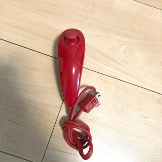 ウィー(Wii)のWiiヌンチャク　レッド(その他)