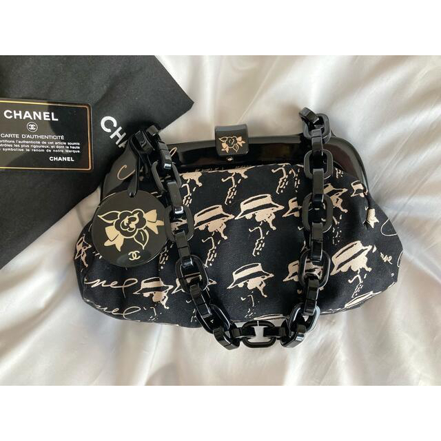 CHANELデニムライン⭐️プラチェーンバック正規品★お値下げ