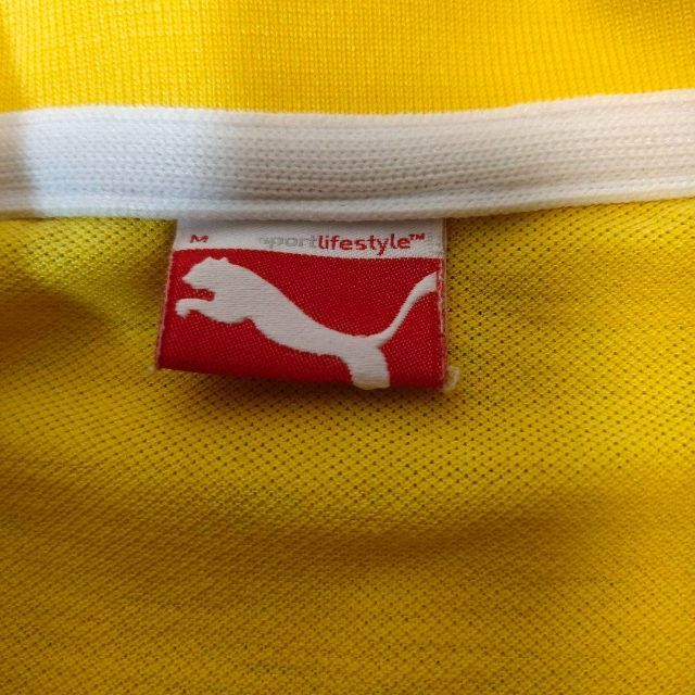PUMA(プーマ)のPUMA【M】スポーツウェア ポロシャツ イエローb21 レディースのトップス(ポロシャツ)の商品写真