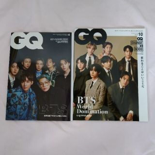 ボウダンショウネンダン(防弾少年団(BTS))のGQ JAPAN BTS  ２冊セット  2020年10月号、2022年4月号(生活/健康)