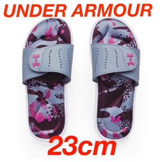 アンダーアーマー(UNDER ARMOUR)の【23cm】アンダーアーマー イグナイト VI グラフィック フラットブリム(サンダル)