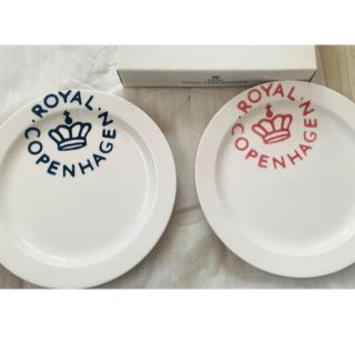 ロイヤルコペンハーゲン(ROYAL COPENHAGEN)のRoyal Copenhagen ニューシグネチャー 大皿26cm 2枚セット(食器)