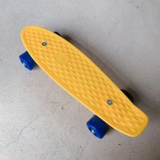 【X−RIDER】kids skateboard　YELLOW(スケートボード)