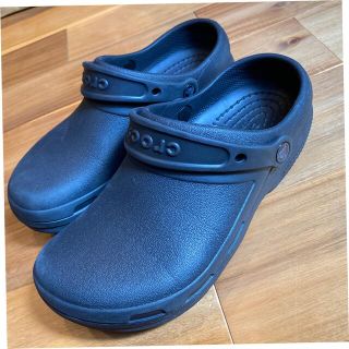 クロックス(crocs)のクロックス　黒　25cm  m7  w9(サンダル)