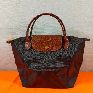 ロンシャン(LONGCHAMP)のLONGCHAMP ロンシャン トートバッグ ナイロン 茶色 ブラウン(トートバッグ)