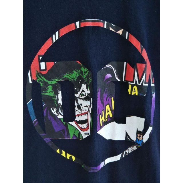DC(ディーシー)のジャスティスリーグ DCエンブレム ジョーカー デカロゴ Ｔシャツ　SS2606 レディースのトップス(Tシャツ(半袖/袖なし))の商品写真