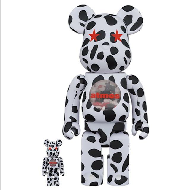 BE@RBRICK atmos Dalmatian 100％ & 400％