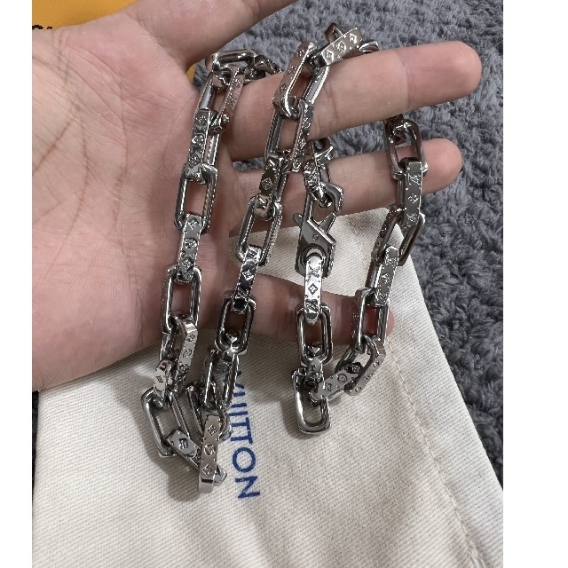 として LOUIS チェーン モノグラム ネックレスの通販 by love's shop ...