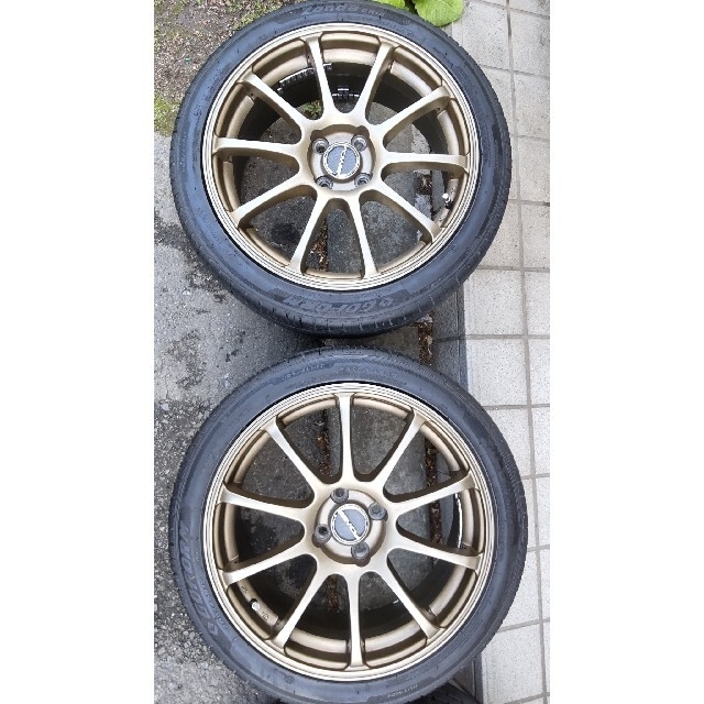 フィット☆美品☆205/45R17  17×7JJ ４本セット