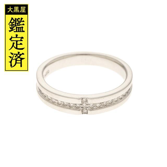 欲しいの 4℃ - ４℃　プラチナ950　ダイヤモンド　男女兼用【433】 リング(指輪)