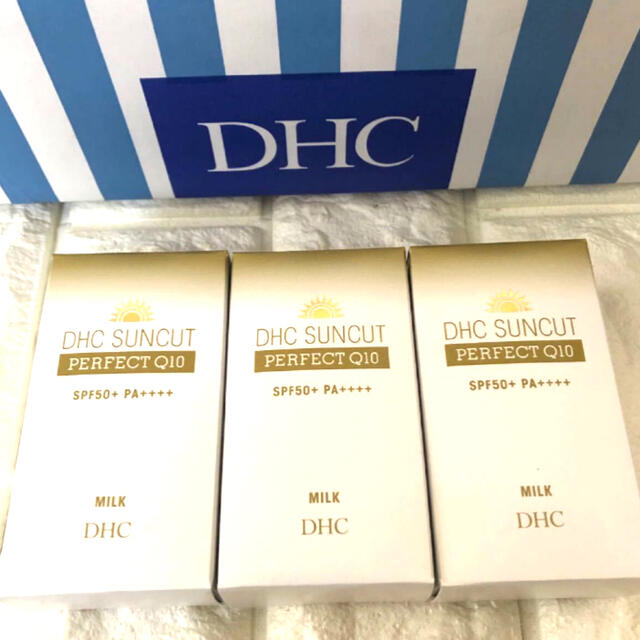 DHC(ディーエイチシー)の【新品未開封】  DHCサンカットQ10パーフェクトミルク コスメ/美容のボディケア(日焼け止め/サンオイル)の商品写真