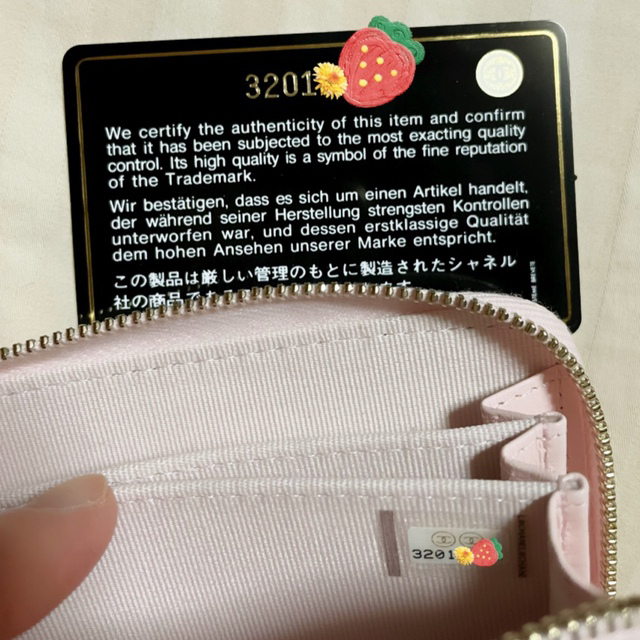 最終価格♡CHANEL シャネル♡コインケース ピンク♡コインパース♡ミニ財布ファッション小物