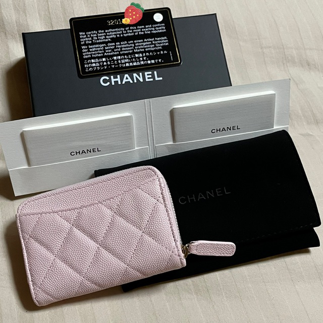 最終価格♡CHANEL シャネル♡コインケース ピンク♡コインパース♡ミニ財布ファッション小物