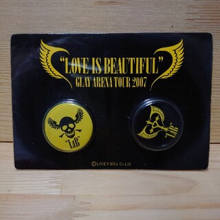 GLAY ARENA TOUR 2007 缶バッジ(ミュージック)