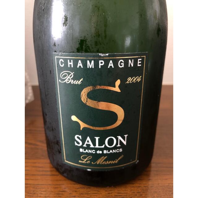 SALON(サロン)のSALON CHANPAGNE 2004 750ml 食品/飲料/酒の酒(シャンパン/スパークリングワイン)の商品写真