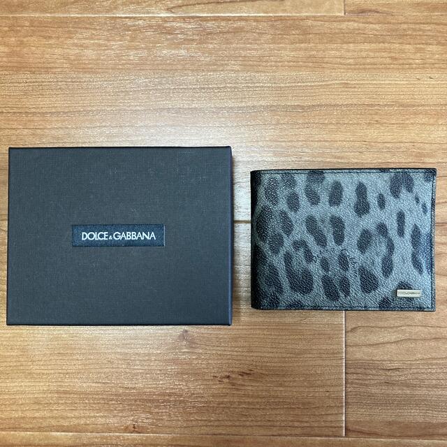 未使用】DOLCE&GABBANA(ドルチェ&ガッバーナ)二つ折り財布 ○日本