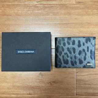 ドルチェアンドガッバーナ(DOLCE&GABBANA)の【未使用】DOLCE&GABBANA（ドルチェ&ガッバーナ）二つ折り財布(折り財布)