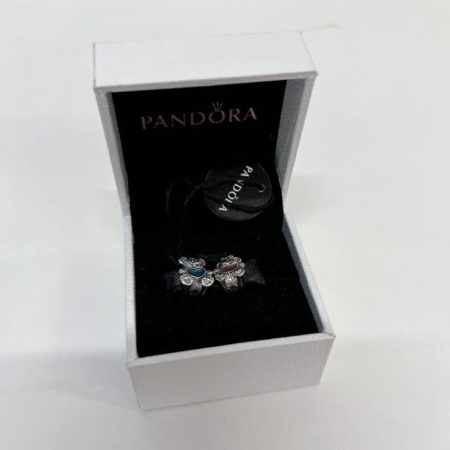 【新品】PANDORA パンドラチャーム  ディズニー ダッフィー シェリーメイ