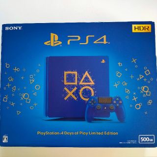 プレイステーション4(PlayStation4)のPS4 500GB Days of Play Limited　Edition(家庭用ゲーム機本体)