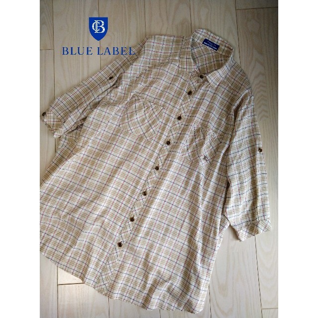 BURBERRY BLUE LABEL(バーバリーブルーレーベル)のBURBERRY  BLUE LABEL／ドルマンスリーブシャツ レディースのトップス(シャツ/ブラウス(長袖/七分))の商品写真