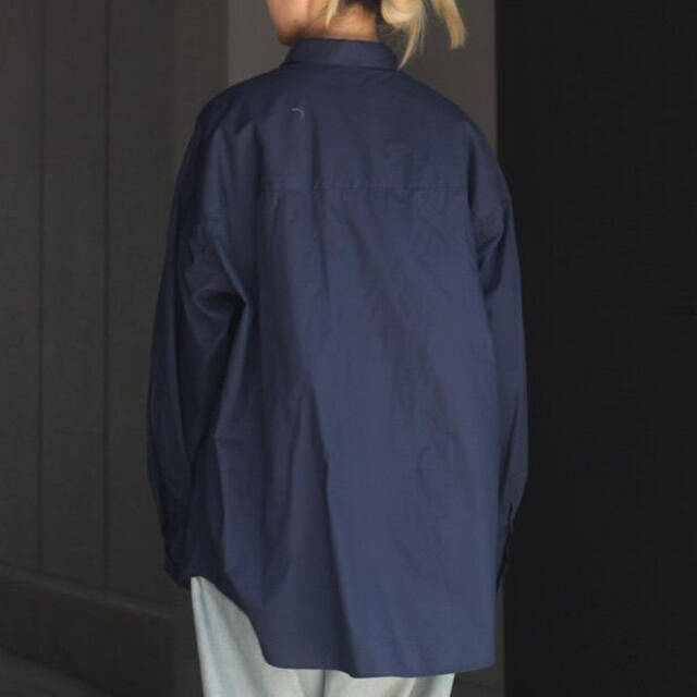 ATON エイトン / COTTON LAWN OVERSIZED SHIRT 2