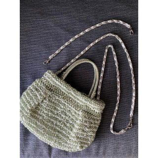 アンテプリマワイヤーバッグ(ANTEPRIMA/WIREBAG)の美品 アンテプリマ クリスタロフィオッコ スモール (ハンドバッグ)