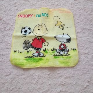 ピーナッツ(PEANUTS)のSNOOPY　プチハンカチ　21×21(キャラクターグッズ)