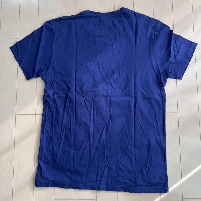 MIHARAYASUHIRO(ミハラヤスヒロ)のTシャツ　ミハラヤスヒロ　ブルー　半袖 メンズのトップス(Tシャツ/カットソー(半袖/袖なし))の商品写真