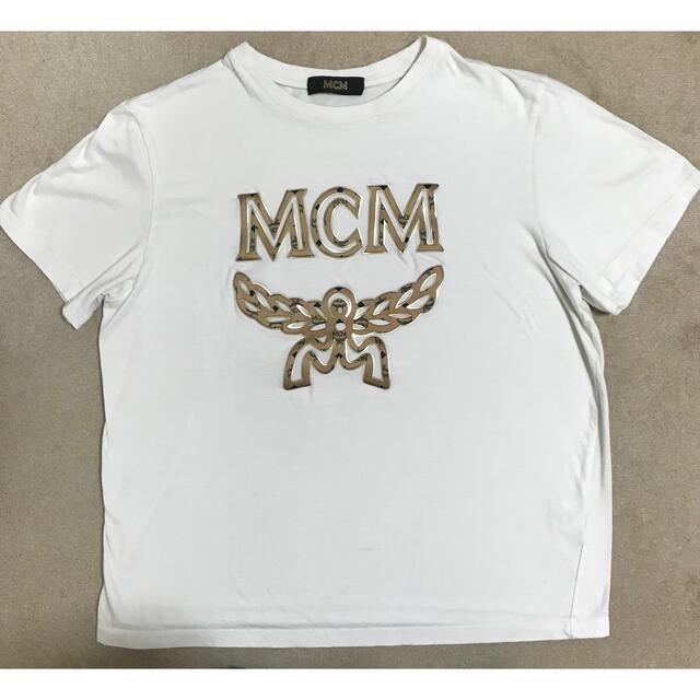 SALE MCM ロゴtシャツ - Tシャツ(半袖/袖なし)