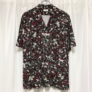 ドリスヴァンノッテン(DRIES VAN NOTEN)の極美品 "2000s" ドリスヴァンノッテン オープンカラー総柄シャツ 薔薇(シャツ)