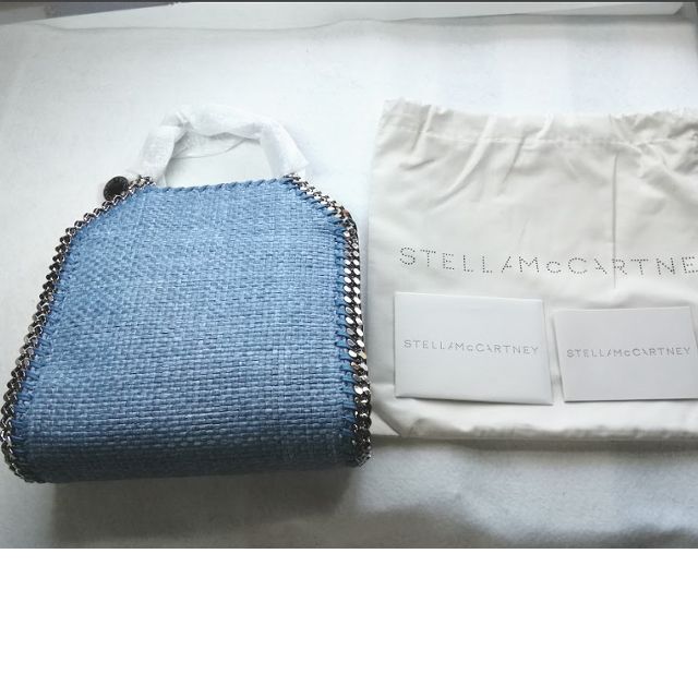 Stella McCartney(ステラマッカートニー)の●新品/正規品●STELLA MCCARTNEY ファラベラ Tiny ラフィア レディースのバッグ(ショルダーバッグ)の商品写真