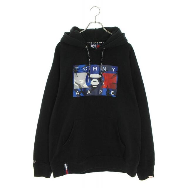 A BATHING APE(アベイシングエイプ)のアベイシングエイプ ×トミーヒルフィガー/TOMMY HILFIGER ロゴプリ メンズのトップス(パーカー)の商品写真