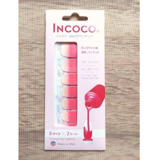 インココ(Incoco)のインココ　貼るだけマニキュア　PINK PETAL(ネイル用品)