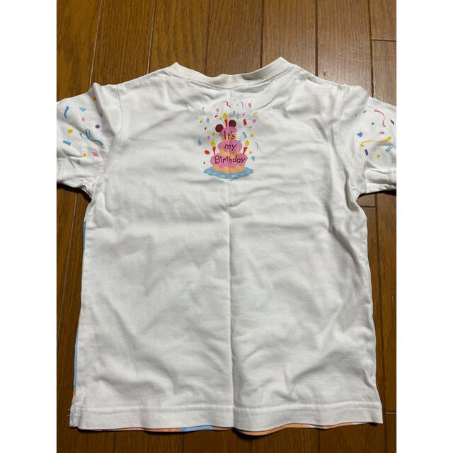 ミッキーティシャツ　100cm キッズ/ベビー/マタニティのキッズ服男の子用(90cm~)(Tシャツ/カットソー)の商品写真