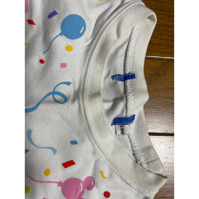 ミッキーティシャツ　100cm キッズ/ベビー/マタニティのキッズ服男の子用(90cm~)(Tシャツ/カットソー)の商品写真