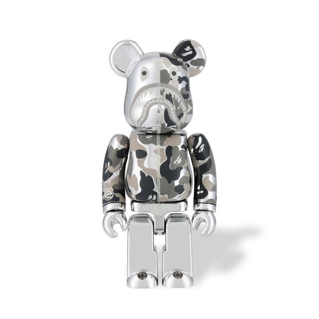 BapeベアブリックBAPE ABC CAMO SHARK BE@RBRICK 100% & 400