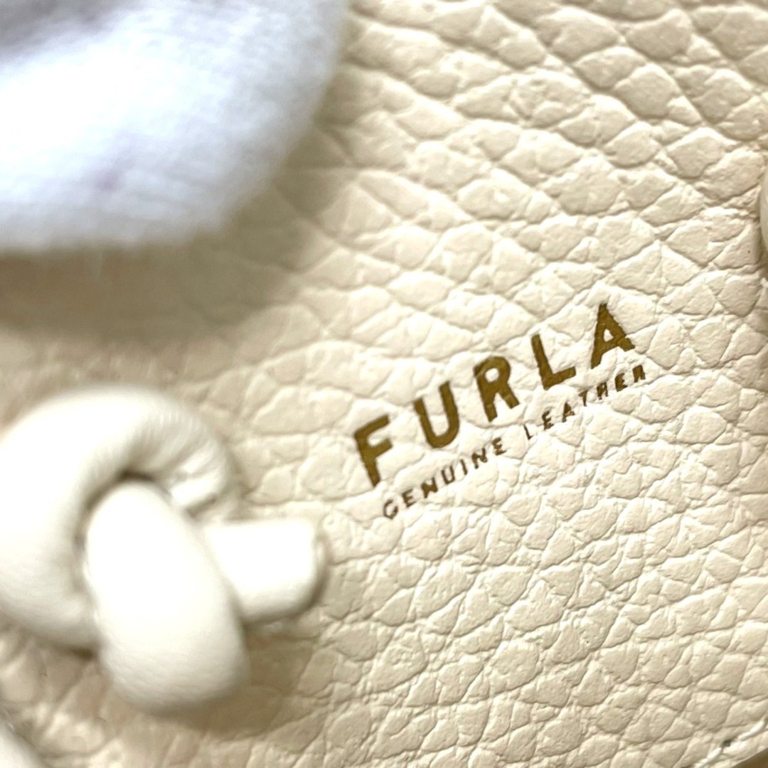 Furla(フルラ)のフルラ ロゴ 2WAY ハンドバッグ ショルダーバッグ レザー アイボリー系 レディースのバッグ(ショルダーバッグ)の商品写真