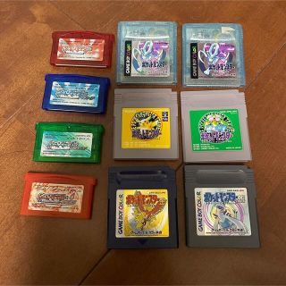 ゲームボーイ3つ\u0026ポケモンカセットセット