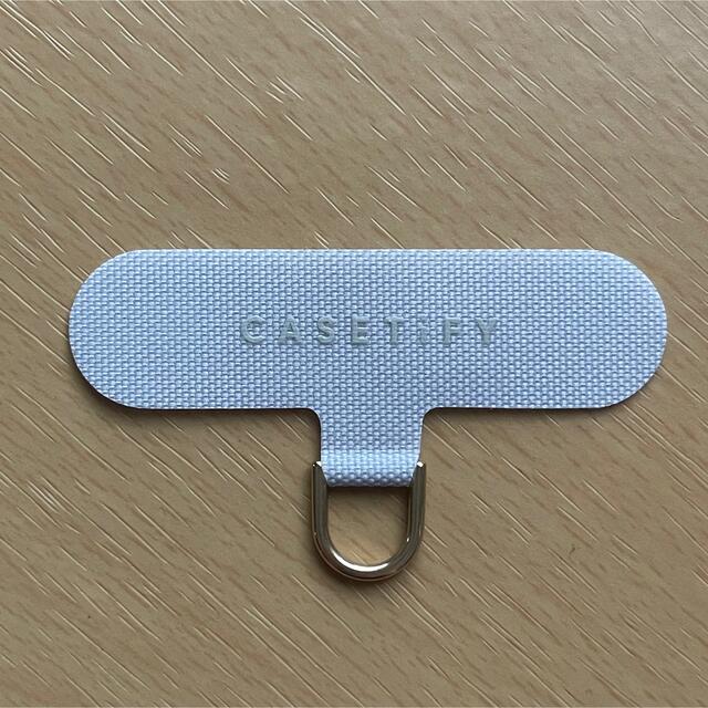Strap Card with Casetify logo  スマホ/家電/カメラのスマホアクセサリー(ストラップ/イヤホンジャック)の商品写真