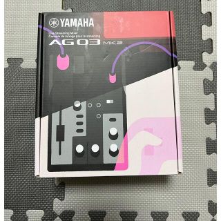 ヤマハ(ヤマハ)のYAMAHA AG03 MK2 ヤマハ ライブストリーミングミキサー 新品未開封(ミキサー)