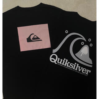 クイックシルバー(QUIKSILVER)のクイックシルバー　Tシャツ　ブラック　2枚(Tシャツ/カットソー(半袖/袖なし))