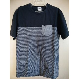 ザラ(ZARA)のZARA❗Men's半袖ボーダーTシャツ❗(Tシャツ/カットソー(半袖/袖なし))