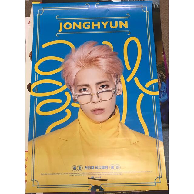 SHINee JONGHYUN She is ポスター　ジョンヒョン　チョア