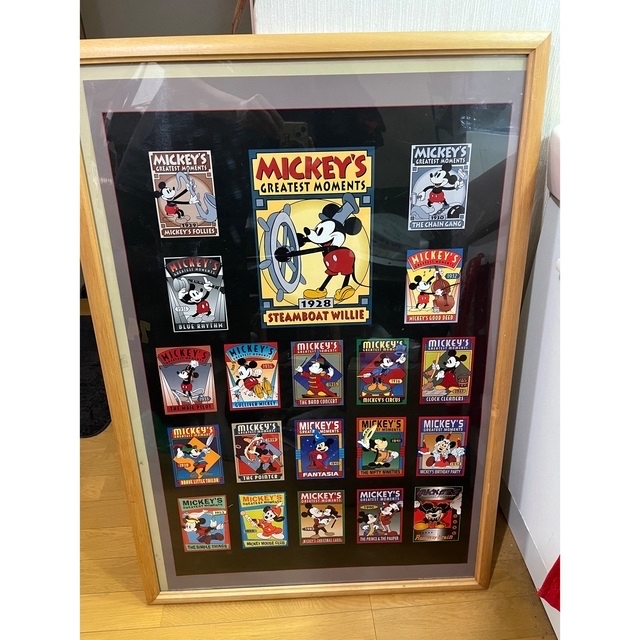 Mickey90s 年代別ミッキーマウス映画ポスター　額縁は付きません