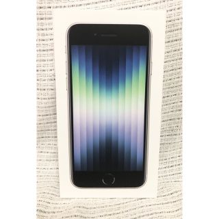 【新品未使用】iPhone SE ３世代　本体(スマートフォン本体)